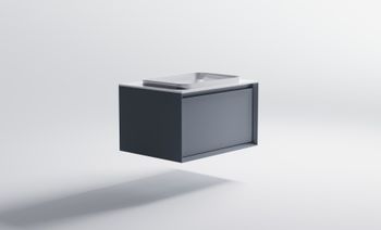 Товар: Тумба Фрейм 70 с 1ящ NCS S 3005-R80B мат. с раковиной Антарес бел гл. и столешницей Solid бел гл. 4631177713750 - фото 4 Тумба Фрейм 70 с 1ящ NCS S 3005-R80B мат. с раковиной Антарес бел гл. и столешницей Solid бел гл. 4631177713750 — фото 4, Тумбы с раковиной