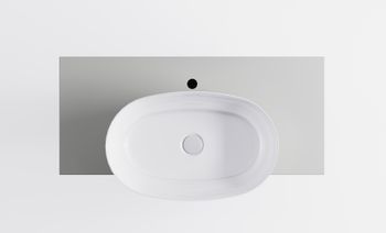 Товар: Тумба М-40 Slim 90см 1ящ NCS S 3502-Y мат./волна, раковина Атрия бел гл, столешница Solid в цвете 4631177716041 - фото 3 Тумба М-40 Slim 90см 1ящ NCS S 3502-Y мат./волна, раковина Атрия бел гл, столешница Solid в цвете 4631177716041 — фото 3, Тумбы с раковиной