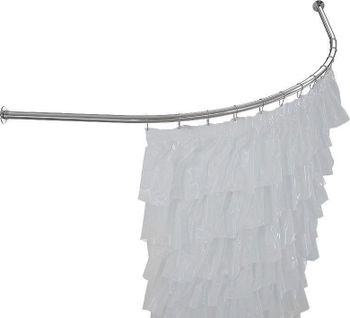 Товар: Карниз для ванны Aquanet Capri полукруглый 170х110 00156492 - фото 3 Карниз для ванны Aquanet Capri полукруглый 170х110 00156492 — фото 3, Карнизы для ванной