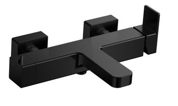 AQM6812MB Savona Смеситель для ванны, черный матовый — фото 1, Смеситель для ванны