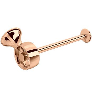 Держатель для туалетной бумаги Webert Opera OA500801980, розовое золото — фото 1, Держатели туалетной бумаги