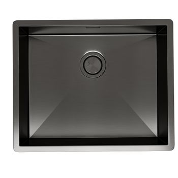 Кухонная мойка Reflexion Iseo RX2265BL оружейная сталь — фото 134, Кухонные мойки