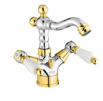 Смеситель для биде Fiore COLONIALE 02CO0635, хром/золото — фото 1, Смесители для биде