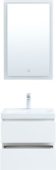 Товар: Мебель для ванной Aquanet Беркли 50 белый глянец (2 ящика) 00306356 - фото 9 Мебель для ванной Aquanet Беркли 50 белый глянец (2 ящика) 00306356 — фото 9, Комплекты мебели для ванной