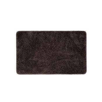 Коврик для ванной комнаты, 50x80, микрофибра, темно-коричневый, IDDIS, BSQS08Mi12 — фото 2, Аксессуары для ванной
