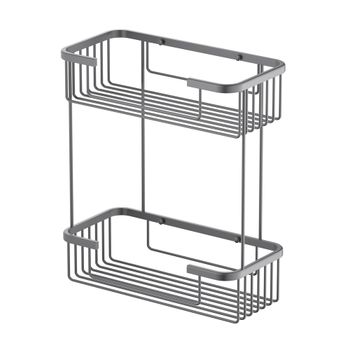 Товар: Полка двойная Timo Saona 13083/18 черное золото - фото 5 Полка двойная Timo Saona 13083/18 черное золото — фото 5, Полки для ванной и душа
