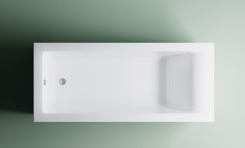 Ванна НЕЙТ 150*70 пустая, литой мрамор 1500х700 01010004 — фото 7, Ванны