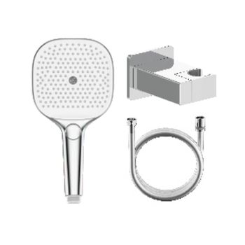 Лейка для душа с держателем и шлангом Raglo R476.41, хром — фото 1, Лейки для душа