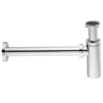 Сифон для раковины Artceram цвет хром ACA022 — фото 1, Сифоны для раковины