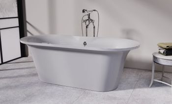 Ванна МОНАКО пустая, литой мрамор 1740х800 01010030 — фото 1, Ванны