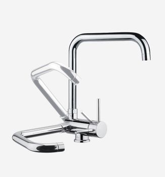 Смеситель для кухни Webert Window WD920702015, хром — фото 1, Смесители для кухни