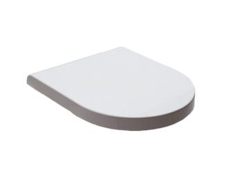 Сиденье с крышкой HATRIA DAYTIME Y1XA01 с микролифтом быстросъемное цвет белый — фото 1, Сиденья для унитаза