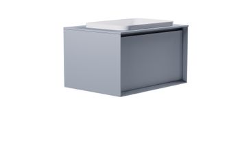 Товар: Тумба Фрейм 70см 1ящ NCS S 3005-R80B мат., раковина Антарес бел гл, столешница Solid в цвете 4631177715198 - фото 3 Тумба Фрейм 70см 1ящ NCS S 3005-R80B мат., раковина Антарес бел гл, столешница Solid в цвете 4631177715198 — фото 3, Тумбы с раковиной