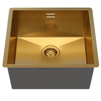 Кухонная мойка Reflexion Iseo RX2265BL оружейная сталь — фото 112, Кухонные мойки