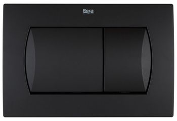 In-Wall Клавиша для инсталляции, двойная 62В, черный матовый. ROCA 78901160B6 — фото 1, Инсталляции для унитазов