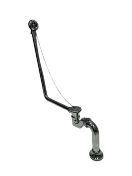 Washbasin 3001.01 CR Слив-перелив 95* для отдельностоящих ванн (Атрия, Ретро, Капри, Мальборо, Монако, Лотус, Прима), хром 08010034 — фото 1, Сливы-переливы