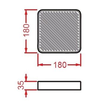 Мыльница Artceram Cartesio накладная цвет зеленый CAC001 35 00 — фото 2, Мыльницы