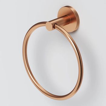 A85A34444 X-Joy, Кольцо для полотенец, роз. золото — фото 1, Полотенцедержатели