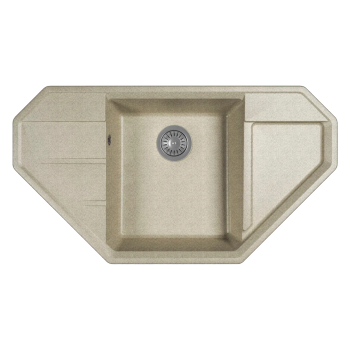 Мойка "Крона" 910, серый СМс 29.040.D0910.408 — фото 1, Кухонные мойки