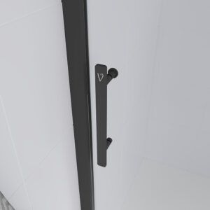 Товар: Душевая дверь Veconi Evo 100 B, 1400x1950, черный матовый, стекло прозрачное E1-B-140-01-C9 - фото 1 Душевая дверь Veconi Evo 100 B, 1400x1950, черный матовый, стекло прозрачное E1-B-140-01-C9 — фото 1, Душевые двери в нишу