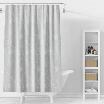 Товар: Штора для ванной комнаты Splenka S381.1805, серый - фото 1 Штора для ванной комнаты Splenka S381.1805, серый — фото 1, Шторы для ванной