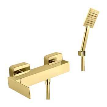 Смеситель для душа Webert Pegaso PE870101010, золото — фото 1, Смеситель для душа