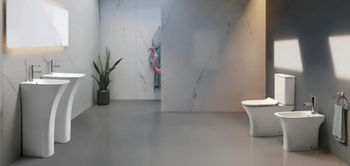 Унитаз напольный CeramaLux 1215A — фото 5, Напольные унитазы