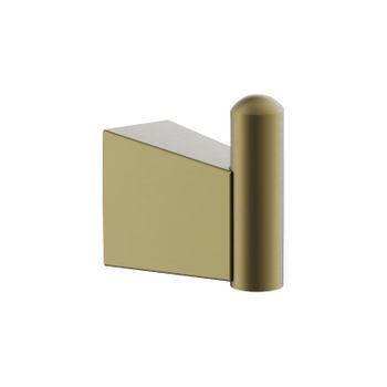 Крючок для ванной комнаты BELZ B91305-1, брашированное золото — фото 1, Крючки для полотенец