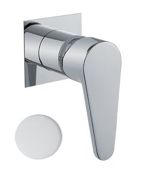 Смеситель для душа Fiore KERA 88BB7515, белый — фото 1, Смеситель для душа