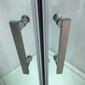 Уголок Quadro QZ71S душевой PARLY с поддоном — фото 9, Душевые уголки