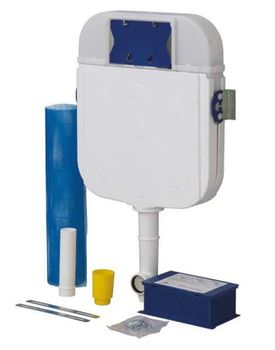 CREAVIT Смывной бачок сенсорный для приставного унитаза (от сети) FGR6007.00 — фото 1, Приставные унитазы