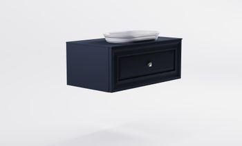 Товар: Тумба Шарм 100см 1ящ RAL7024 мат., раковина Шарм бел гл, столешница Solid в цвете 4631177715167 - фото 4 Тумба Шарм 100см 1ящ RAL7024 мат., раковина Шарм бел гл, столешница Solid в цвете 4631177715167 — фото 4, Тумбы с раковиной