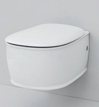 Сиденье с крышкой Artceram Azuley с плавным опусканием цвет белый AZA001 01 71 — фото 1, Сиденья для унитаза