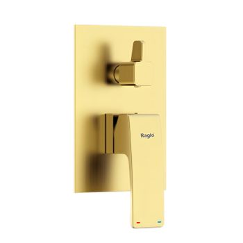 Смеситель для душа Raglo R01.272.03, золотой сатин — фото 1, Смеситель для душа