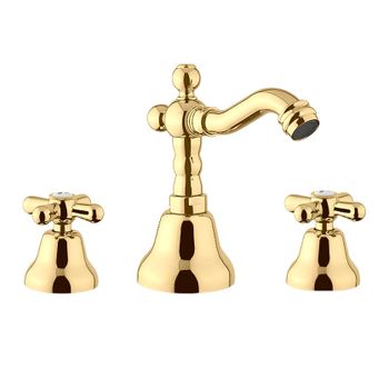 Смеситель для биде Webert Armony AM710202010, золото — фото 1, Смесители для биде