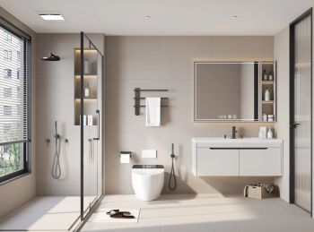 AQM3113GM Полотенцесушитель электрический 520*384 c терморегуляторм, цвет: металл. — фото 2, Электрические полотенцесушители