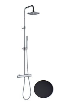 Душевая система Fiore XENON 44NN0964, черный — фото 1, Душевые системы