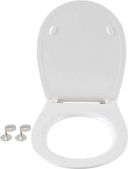 Крышка-сиденье для унитаза Allen Brau Fantasy Smartfix, Soft-Close 4.11005.20 белый глянец — фото 4, Сиденья для унитаза