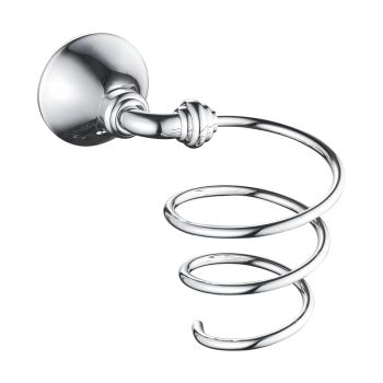 Держатель фена Rose RG1235, хром — фото 1, Держатели для фена