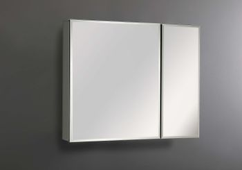 Шкаф зеркало для ванной Aquatek AQ7808-MC прямоугольное, 762*660*134 — фото 7, Зеркальные шкафы в ванную