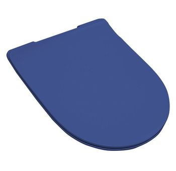 Сиденье с крышкой Artceram File 2.0 с плавным опусканием цвет Blue Sapphire FLA014 16 — фото 1, Сиденья для унитаза