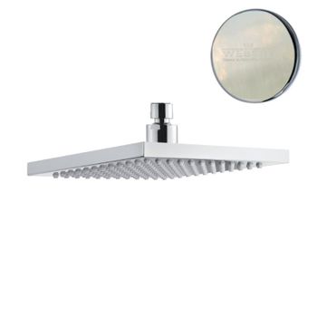 Верхний душ Webert AC1012345BRASS, никель — фото 1, Верхние души