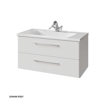 АККОРД тумба 90, 2ящ 2218-SF027 — фото 1, Комоды и тумбы для ванной комнаты
