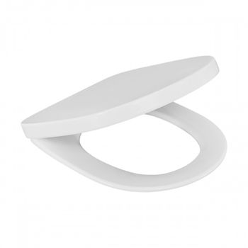 DEBBA ROUND Сиденье и крышка для унитаза, дюропласт., с механизмом Soft-Closing, белое. ROCA 7801B2200B — фото 5, Сиденья для унитаза
