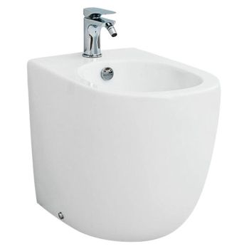 Биде Artceram File 2.0 напольное с одним отверстием цвет белый матовый FLB002 05 30 — фото 2, Биде напольные