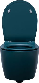 Чаша подвесного унитаза Allen Brau Fantasy 4.11004.PT петроль — фото 7, Подвесные унитазы