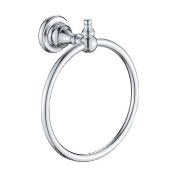 Кольцо для полотенец Rose RG1106, хром — фото 1, Полотенцедержатели