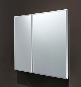 Шкаф зеркало для ванной Aquatek AQ7808-MC прямоугольное, 762*660*134 — фото 6, Зеркальные шкафы в ванную