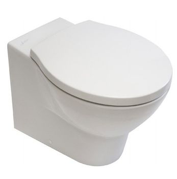 Унитаз HATRIA NIDO Y0QU01 напольный слив универсальный цвет белый — фото 1, Напольные унитазы