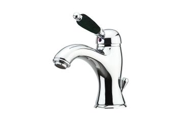 Смеситель для раковины Fiore IMPERIAL BLACK 89CR5221, хром — фото 1, Смесители для раковины